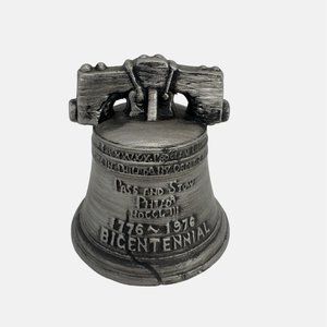Vintage 1976 Napcoware Liberty Bell Ceramic Collectible Bell Japan 3.5"